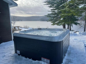 Chalet le Huard directement au bord du lac